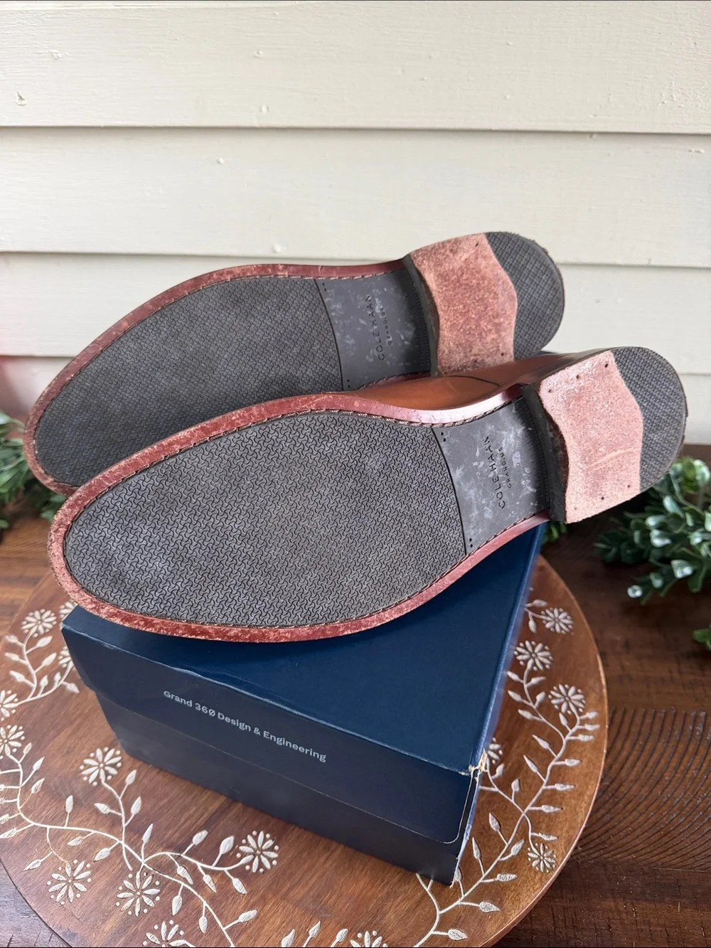 Cole Haan polished leather